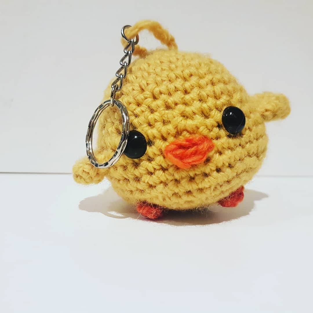 Chick Doll Keychain